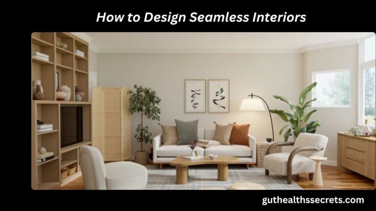 How to Design Seamless Interiors: Easy Steps for a Stylish and Modern Home How to Design Seamless Interiors